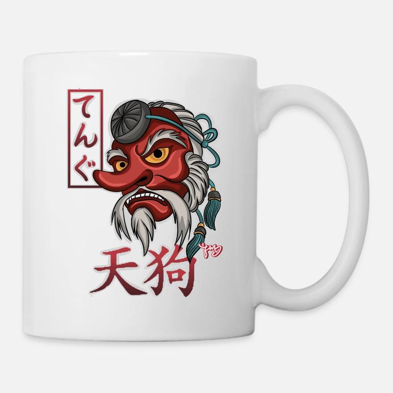 Yokai Tengu - Mug blanc - blanc