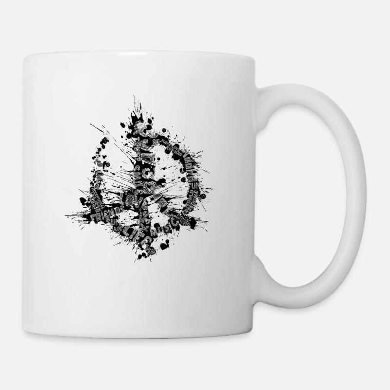 PAIX - Mug blanc - blanc