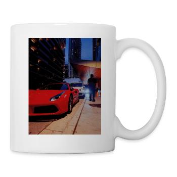 miami luxury cars - Mug - white - Right