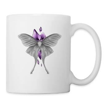 Moth & Crystal - Mug - white - Right