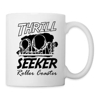 Roller Coaster Thrill Seeker - Mug blanc - blanc - Droite