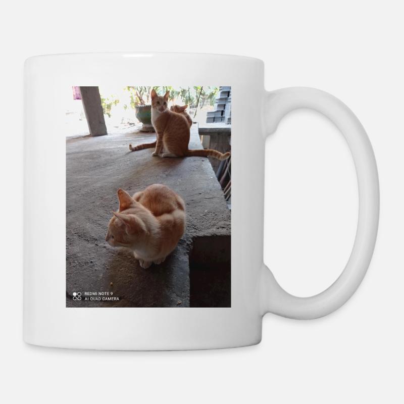 CHATS - Mug blanc - blanc