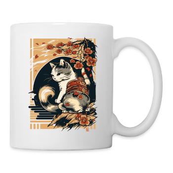 Neko Neko9 - Mug - white - Right