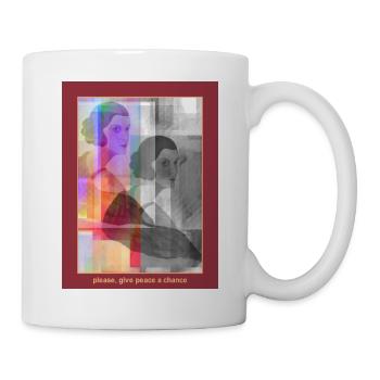 give peace a chance -03- - Tasse - Weiß - Rechts