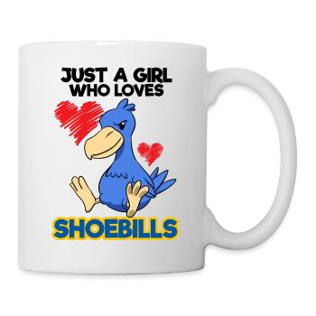 Shoebill Bird Ornithologist Forest I Gift - Mug - white - Right
