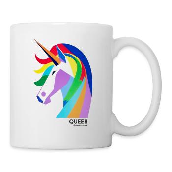 Unicorn "Queer / Unicorn "Queer" - Mug - white - Right