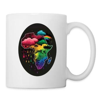 AFRICA - MEDALLION MAP - Mug - white - Right