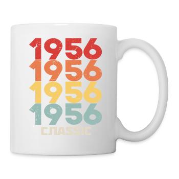 1956 Jubilé dans un style vintage classique 1956 - Mug blanc - blanc - Droite
