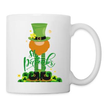 Fête de la Saint-Patrick - Mug blanc - blanc - Droite