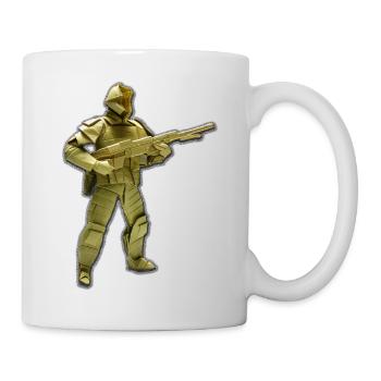 Origami-Soldier - Mug - white - Right