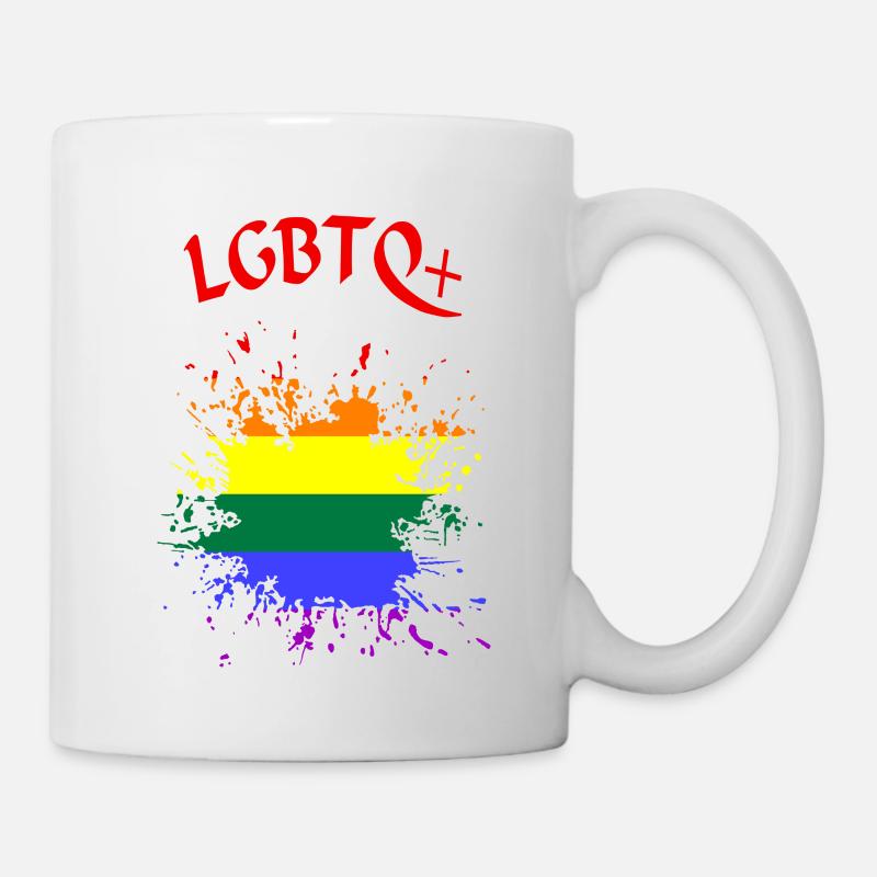 LGBTQ - Tasse - Weiß