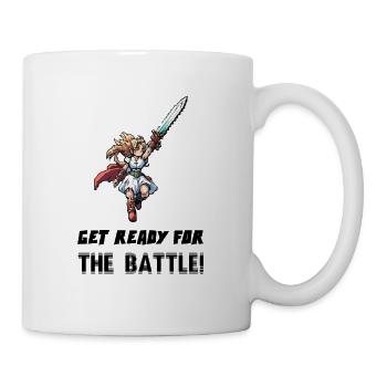 Get ready for battle - Mug - white - Right