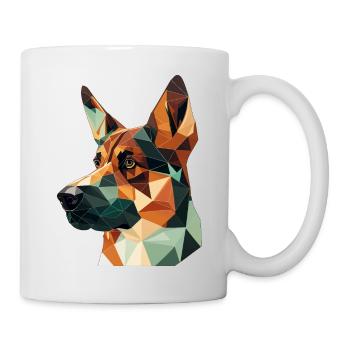 CHIEN DE BERGER - Mug blanc - blanc - Droite