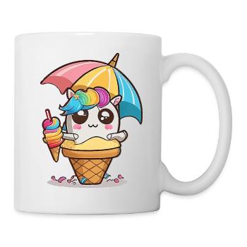 Summer unicorn - your new favorite clothing - Mug - white - Right