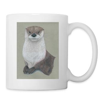 230324 Loutre 3 - Mug blanc - blanc - Droite