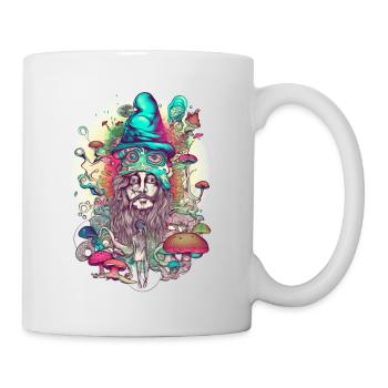 Trippy Schamane - Tasse - Weiß - Rechts