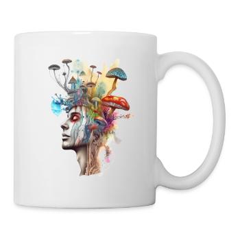 Trippy Schamane - Tasse - Weiß - Rechts