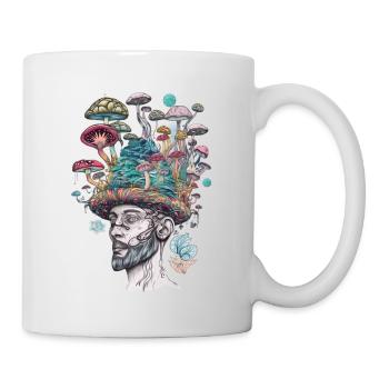 Trippy Schamane - Tasse - Weiß - Rechts