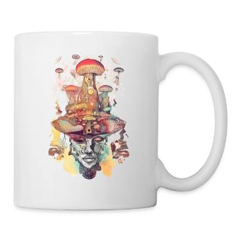 Trippy Schamane - Tasse - Weiß - Rechts
