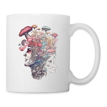 Trippy Schamane - Tasse - Weiß - Rechts