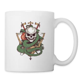 Dragon Pirate Flag - Mug blanc - blanc - Droite