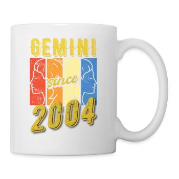 Gemini Zodiac 2004 Gift - Mug - white - Right