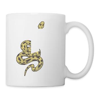 Letter l snake - Mug - white - Right