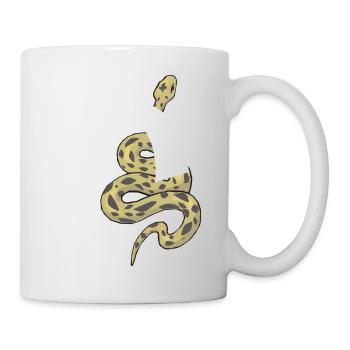 Letter o snake - Mug - white - Right