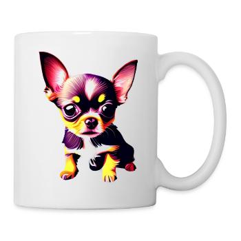Chien Chihuahua Dog Propriétaire Chihuahua Puppy Dogs - Mug blanc - blanc - Droite