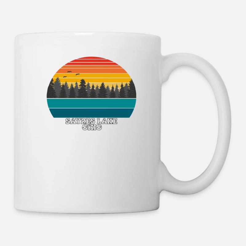 Sayres Lake Ohio - Tasse - Weiß