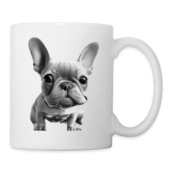 Chiens Chien Bouledogue Français Chien Propriétaire Chien - Mug blanc - blanc - Droite
