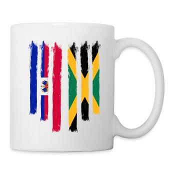 Haiti Haitian Jamaica Combination I Gift - Mug - white - Right