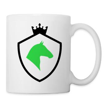 Horse coat of arms - Mug - white - Right