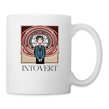 INTROVERT - Tasse - Weiß - Rechts