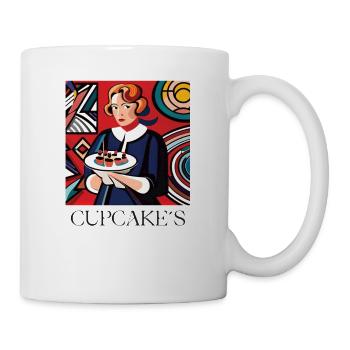 MRS. CUPCAKE - Tasse - Weiß - Rechts