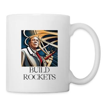 Mr. ROCKET - Tasse - Weiß - Rechts