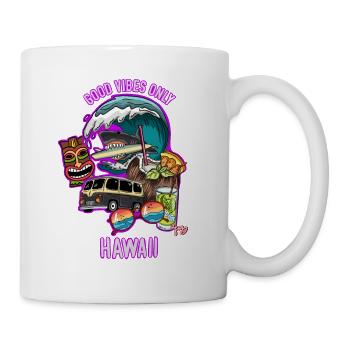 good vibes - Mug - white - Right