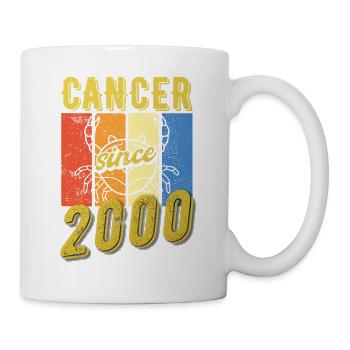 Cancer 2000 Sternzeichen Geburtstag - Tasse - Weiß - Rechts