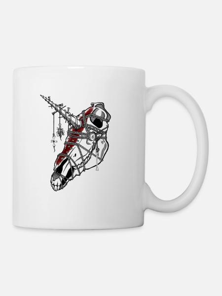 Wasteland Unicorn - Tasse - Weiß