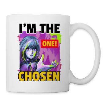 I'm the chosen one Girl Strong Energy - Tasse - Weiß - Rechts