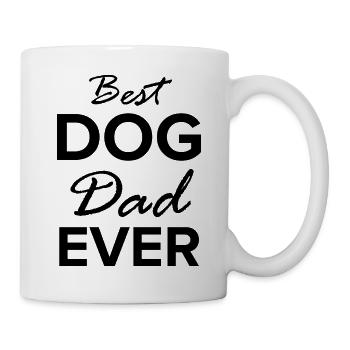 Dog Hund - Tasse - Weiß - Rechts
