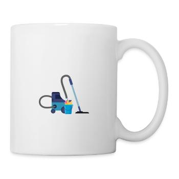 Schulhausmeister Rock - Tasse - Weiß - Rechts