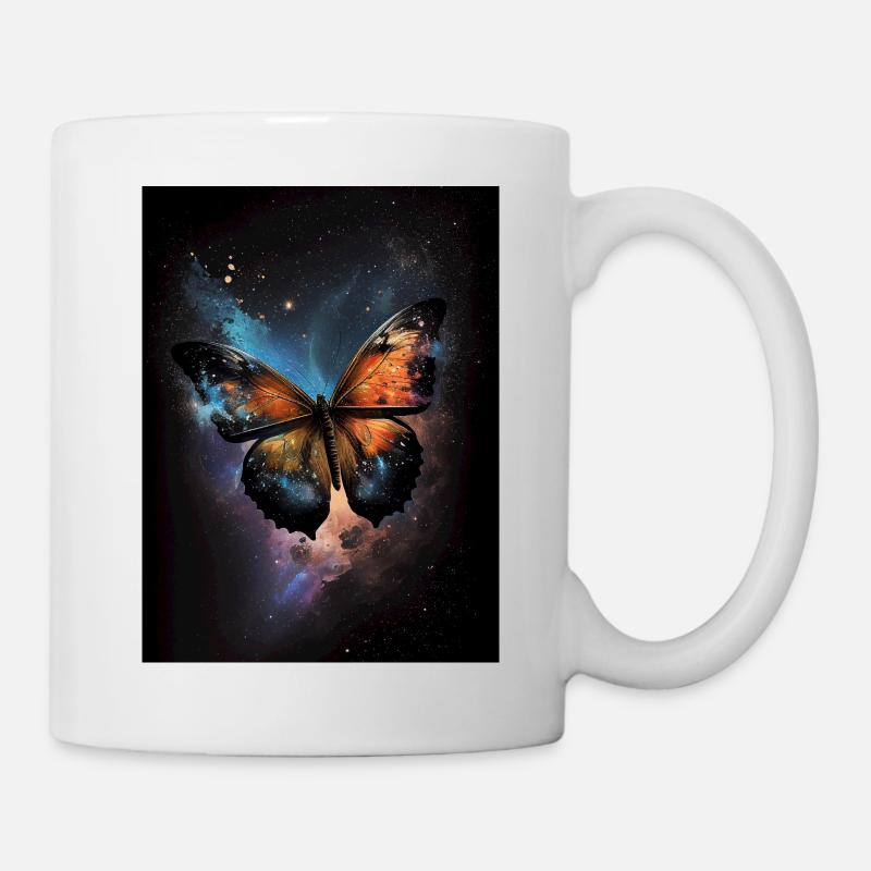 Papillon de l'Infini - Mug blanc - blanc