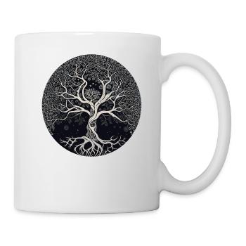 Arbre de Vie du Cosmos - Mug blanc - blanc - Droite