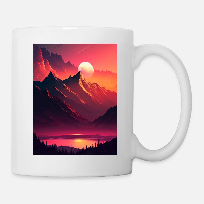 Sunset I - Mug blanc - blanc