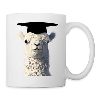 Graduation Bachelor's degree Graduate Alpaca - Mug - white - Right