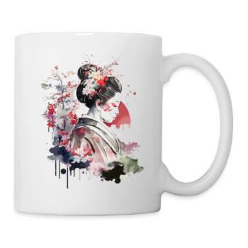 Enchanting Geisha - Mug - white - Right