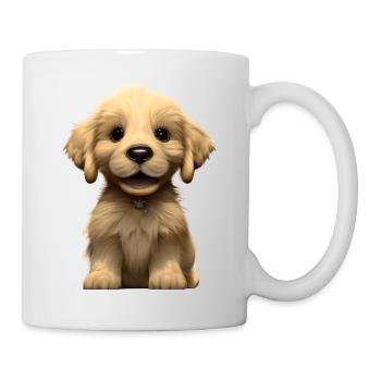 Puppy Golden Retriever Dogs Dog Owners - Mug - white - Right