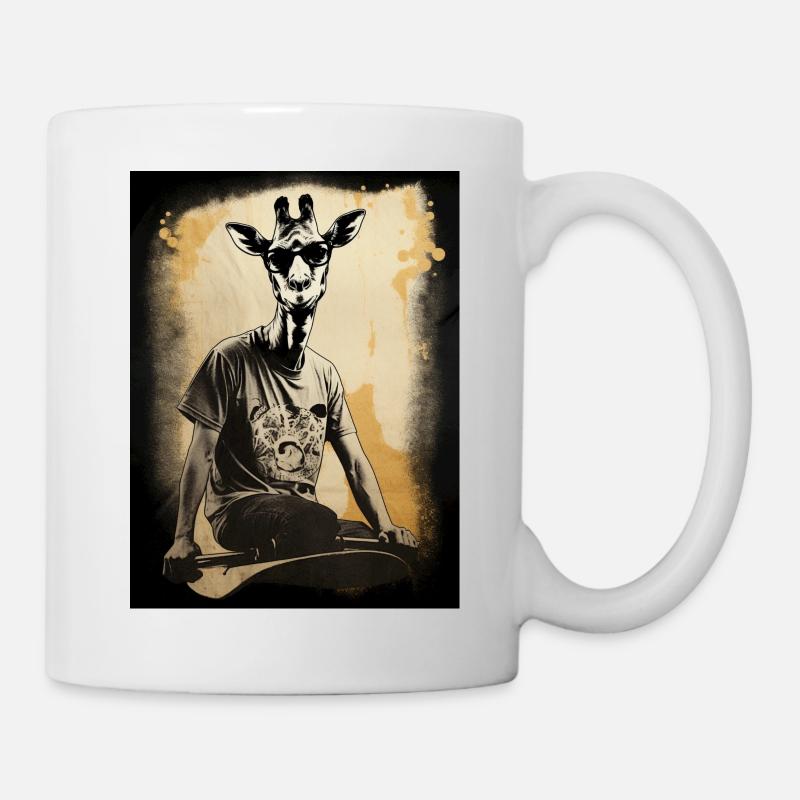 animal style - Mug blanc - blanc