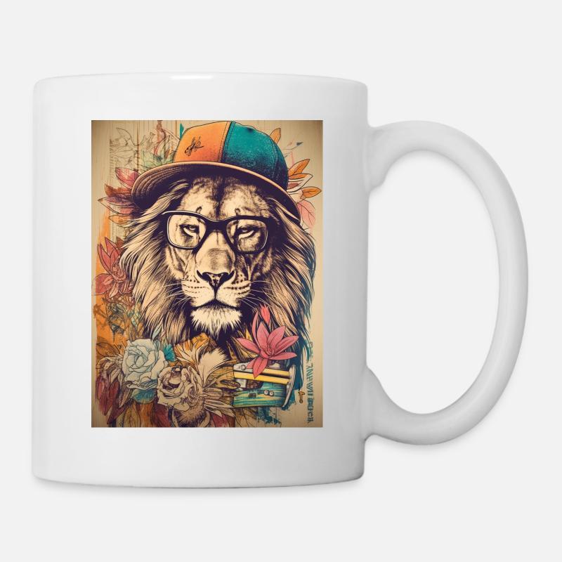 animal style - Mug blanc - blanc
